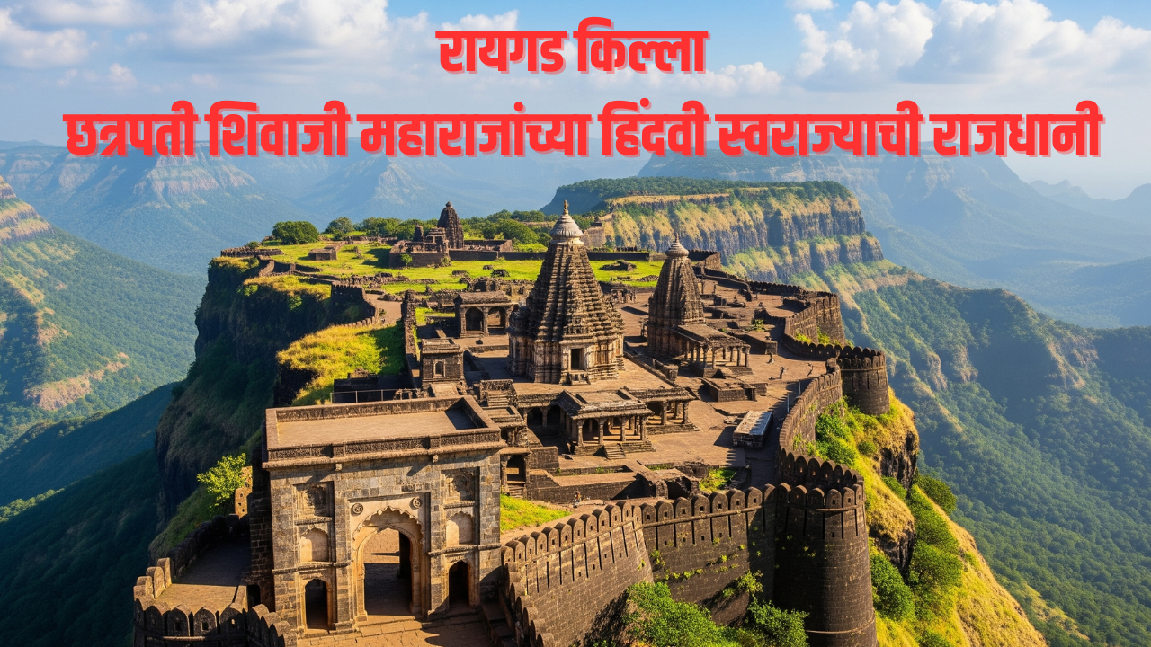 रायगड किल्ला – छत्रपती शिवाजी महाराजांच्या हिंदवी स्वराज्याची राजधानी